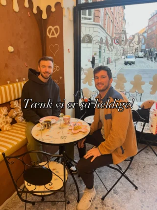 Heldige os!!!!